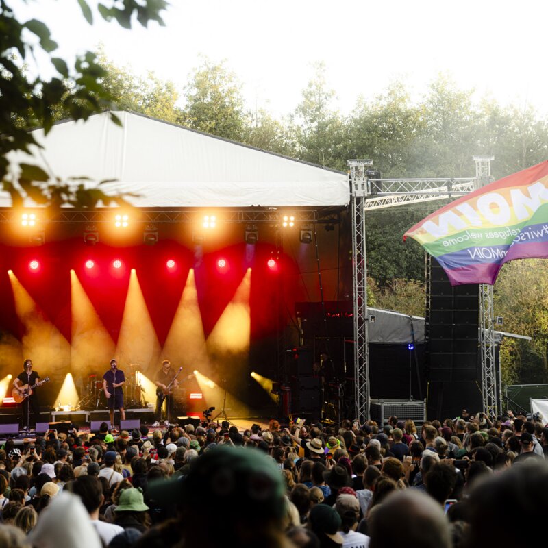 Foto vom Auftritt der Band Selig beim Demokratie-Festival „Jamel rockt den Förster“. | © Andreas Hornoff
