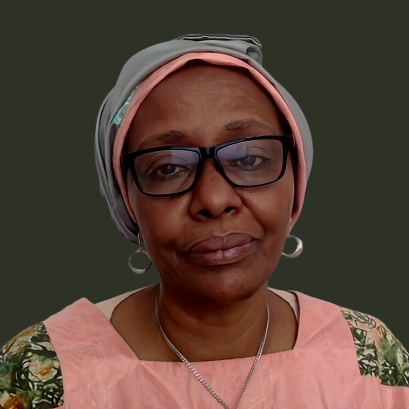 Bild von Rabab Baldo. | © Rabab Baldo beim digitalen Gespräch über die Situation im Sudan. | EDITION F