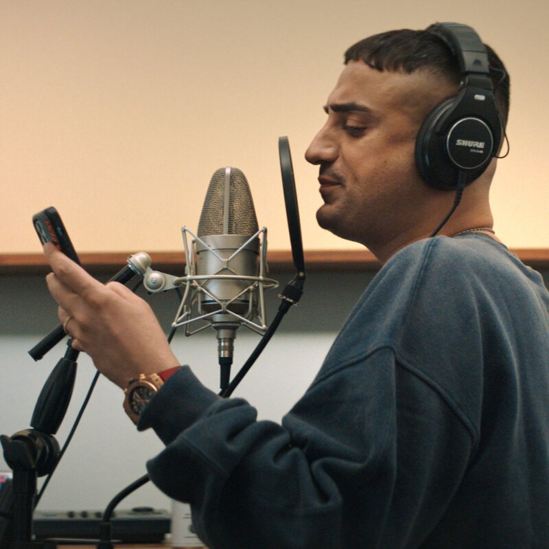 Aykut Anhan im Studio | © Haftbefehl im Studio © Netflix