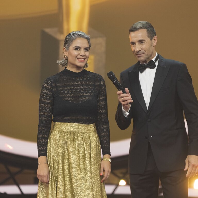 © Guido Ohlenbostel | Bild der Frau | Donya Golafshan, Gründerin der MUT Academy. 