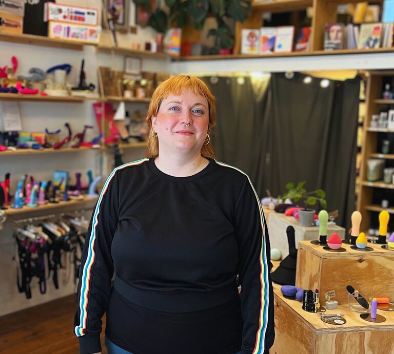 Zarah Henschen, Gründer*in „Fuck Yeah Sexshopkollektiv“ | © Foto: Sarah Große-Johannböcke