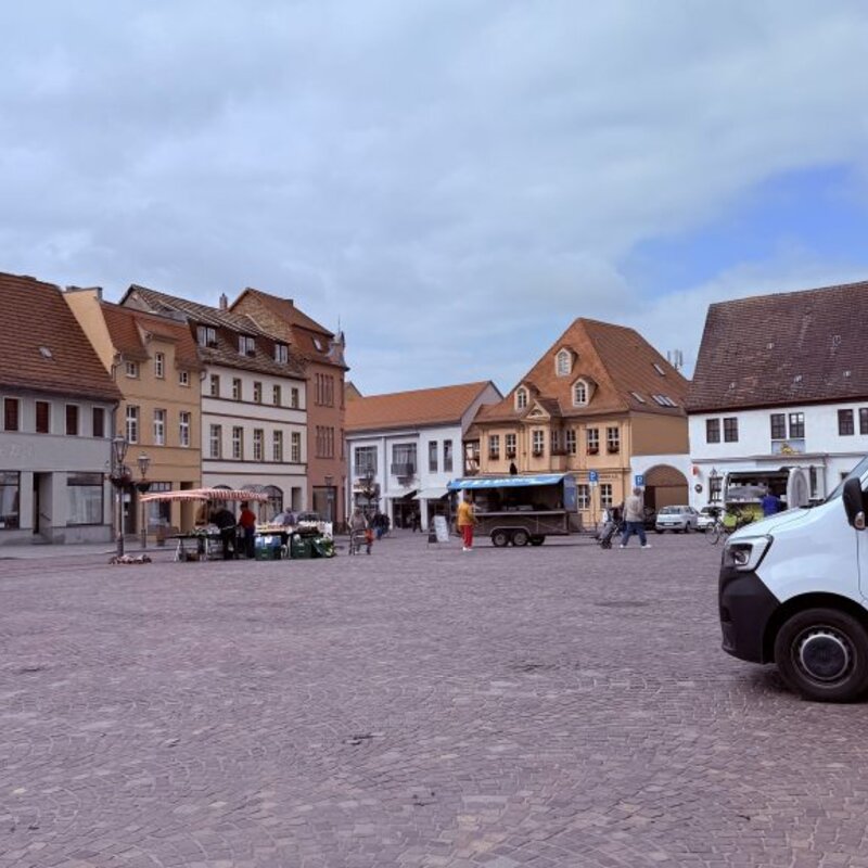 Auf dem Marktplatz soll der CSD am 12. Juli stattfinden. | © akh|EF