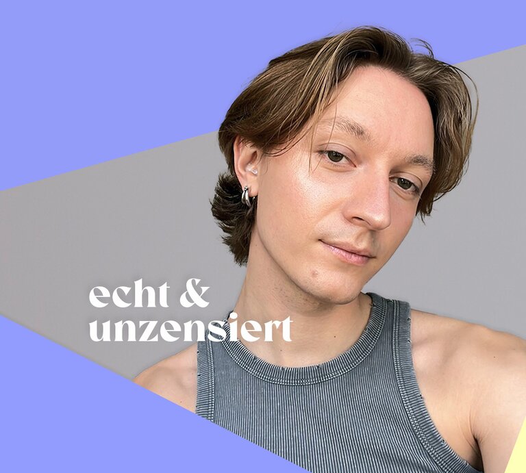 Designer Jonas Stickann ist von geometrischen Formen umgeben. | © Jonas Stickann